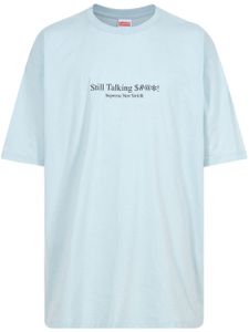 Supreme t-shirt Still Talking - Bleu