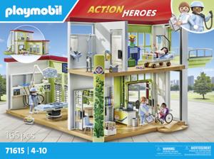 PLAYMOBIL Action Heroes - Modern ziekenhuis Constructiespeelgoed