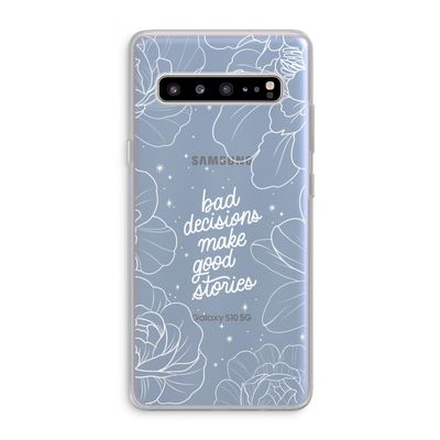 Good stories: Samsung Galaxy S10 5G Transparant Hoesje