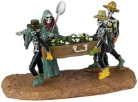 Lemax pushing daisies tafereel Spooky Town 2025