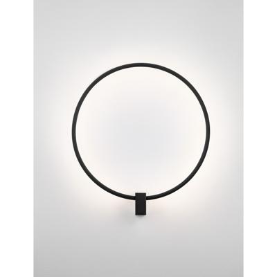 Lyora Ronde wandlampCercio zwart - 9060269