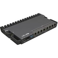 Mikrotik RB5009UPR+S+IN bedrade router 2.5 Gigabit Ethernet, Gigabit Ethernet Zwart - thumbnail