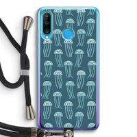 Kwallie: Huawei P30 Lite Transparant Hoesje met koord