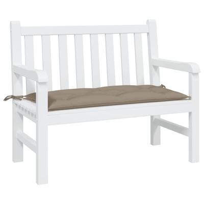 VidaXL Tuinbankkussen 100x50x7 cm oxford stof taupe