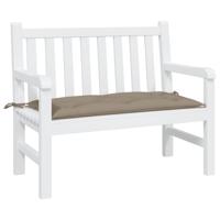 VidaXL Tuinbankkussen 100x50x7 cm oxford stof taupe VidaXL Tuinbankkussen 100x50x7 cm oxford stof taupe