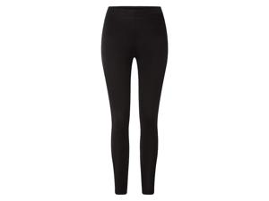 esmara Dames legging met katoen (L (44/46), Zwart)