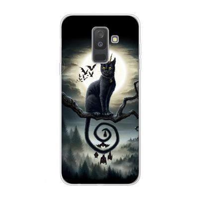 Moonlight Companions: Samsung Galaxy A6 Plus (2018) Transparant Hoesje