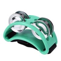 Aluminium percussie Cajon Foot Bell grootte: 10 x 8 x 4cm (groen) Aluminium percussie Cajon Foot Bell grootte: 10 x 8 x 4cm (groen)