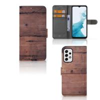 Samsung Galaxy A23 | Book Style Case | Old Wood