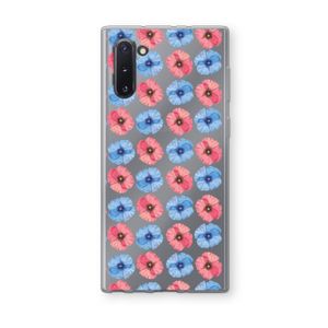 Klaproosjes: Samsung Galaxy Note 10 Transparant Hoesje