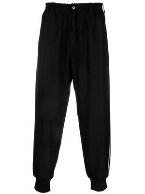 Y-3 pantalon de jogging à lien de resserrage - Noir