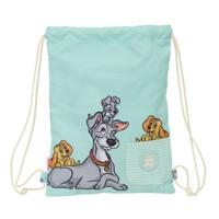 Rugtas met Koordjes Blauw 26 x 34 x 1 cm