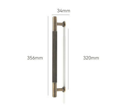 VintageBrass Europese Messing Handgrepen