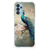 Case Anti-shock voor Samsung Galaxy A13 (4G) Vintage Pauwen