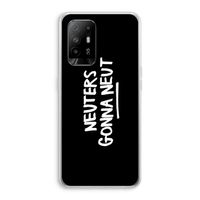Neuters (zwart): Oppo A94 5G Transparant Hoesje
