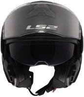 LS2 opklaphelm "ff910 advant ii solid". helmet ff910 advant ii solid 3xl matt black