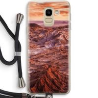 Mars: Samsung Galaxy J6 (2018) Transparant Hoesje met koord