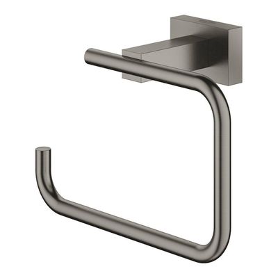 GROHE Essentials Cube closetrolhouder brushed hard graphite 40507al1