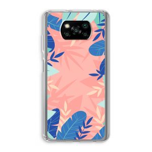 Tropisch: Xiaomi Poco X3 NFC Transparant Hoesje