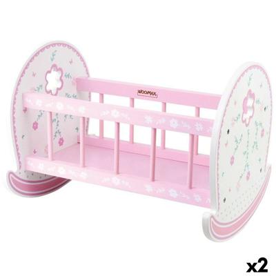 Poppenwieg Woomax 2 Stuks 47 x 35 x 35 cm