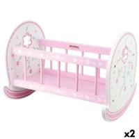 Poppenwieg Woomax 2 Stuks 47 x 35 x 35 cm