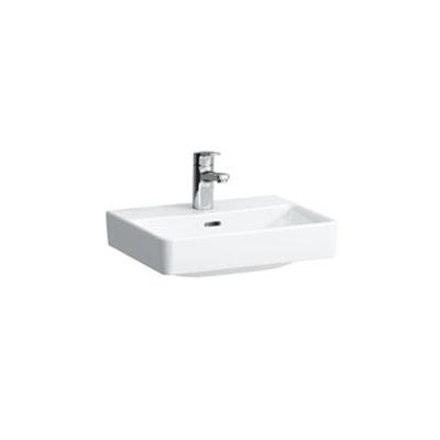 Laufen Pro S wastafel 34x45x14.5cm 1 kraangat keramiek wit h8159610001041