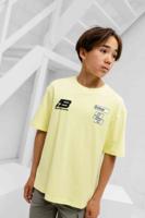 Black Bananas Cross T-Shirt Kids Geel - Maat 152 - Kleur: Geel | Soccerfanshop