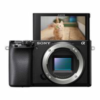Sony α 6100 SLR camerabody 24,2 MP CMOS 6000 x 40000 Pixels Zwart