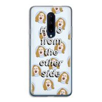 Hello: OnePlus 7 Pro Transparant Hoesje