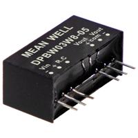 MEAN WELL DPBW03W8-15 DC/DC-converter 0.100 A 3 W Inhoud 1 stuk(s)