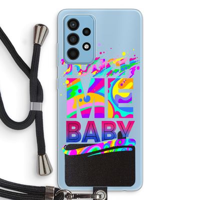 Touch Me: Samsung Galaxy A52 Transparant Hoesje met koord