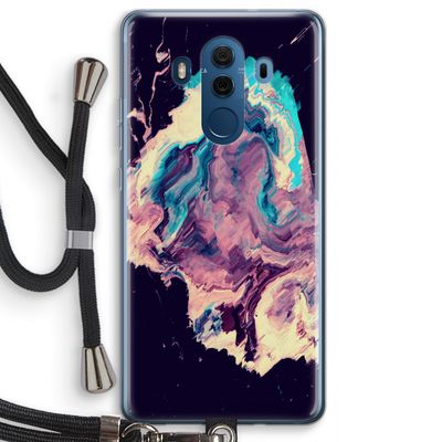 Cosmic Silence: Huawei Mate 10 Pro Transparant Hoesje met koord