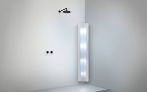 Sunshower Plus L opbouw hoek met infrarood en UV-licht white