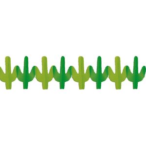 Mexicaanse Western Cactus thema feest slingers 300 cm