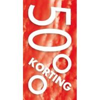 Raambiljet thema 50% KORTING afm 50x94cm