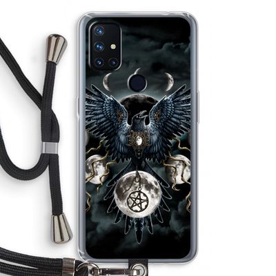 Sinister Wings: OnePlus Nord N10 5G Transparant Hoesje met koord