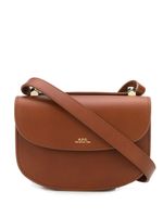 A.P.C. mini sac à bandoulière Genève - Marron