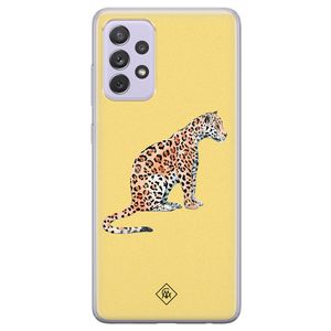 Samsung Galaxy A72 siliconen hoesje - Leo wild