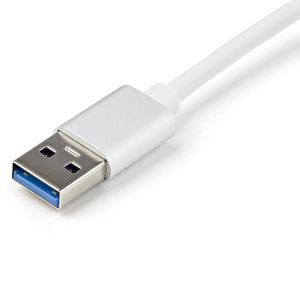 StarTech.com USB 3.0 naar gigabit ethernet netwerkadapter zilver