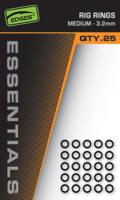 Fox Edges Rig Rings Medium 3.2mm 25st.