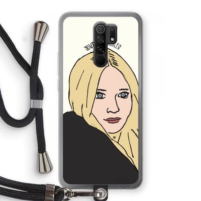 Ashley: Xiaomi Redmi 9 Transparant Hoesje met koord