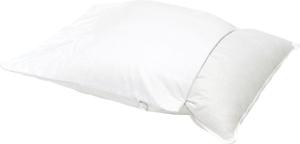 Briljant Baby Molton Kussensloop met rits - 100% Katoen - 40 x 60 - Wit