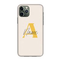 Amber Script: Volledig geprint iPhone 11 Pro Hoesje