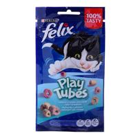FELIX Play Tubes Fish, Shrimps - droogvoer voor de kat - 50 g FELIX Play Tubes Fish, Shrimps - droogvoer voor de kat - 50 g
