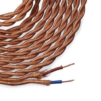 Kabel EDM 11873 C12 Gouden 2 x 0,75 mm 5 m