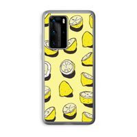 When Life Gives You Lemons...: Huawei P40 Pro Transparant Hoesje