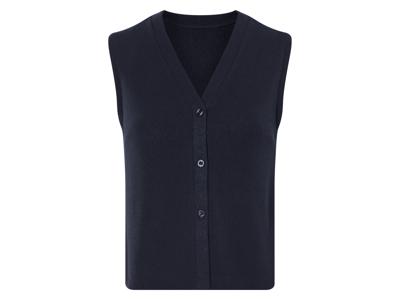 esmara Gebreid dames vest (Marineblauw, XS (32/34))