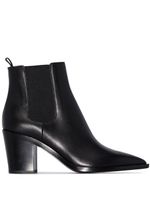 Gianvito Rossi bottines à bout pointu - Noir