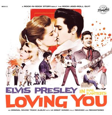 Elvis Presley - Loving You (Blauw Vinyl) (Bennies Fifties Exclusief) - SLECHTS 50 STUKS (LP)