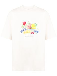 Drôle De Monsieur t-shirt Le T-Shirt Vase à Fruits - Tons neutres